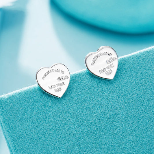 [Lumi Jewelry]RETURN TO TIF LOVE SILVER EARRINGS