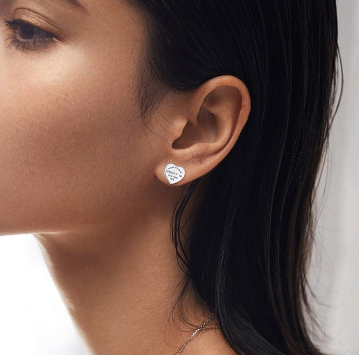 [Lumi Jewelry]RETURN TO TIF LOVE SILVER EARRINGS