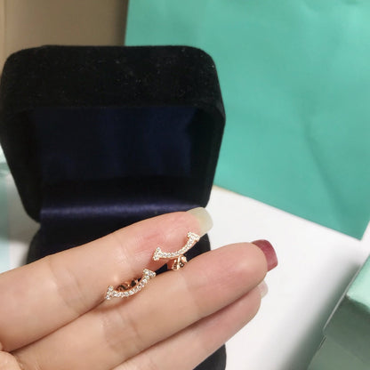 [Lumi Jewelry]SMILE DIAMOND EARRINGS