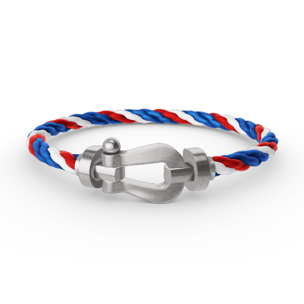[Lumi Jewels]FORCE LARGE HORSESHOE NO DIAMOND BRACELET SILVER