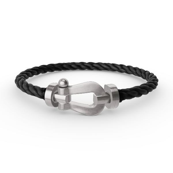 [Lumi Jewels]FORCE LARGE HORSESHOE NO DIAMOND BRACELET SILVER