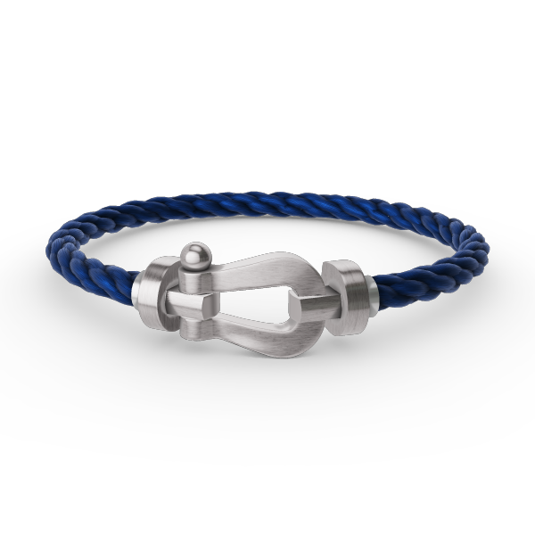 [Lumi Jewels]FORCE LARGE HORSESHOE NO DIAMOND BRACELET SILVER