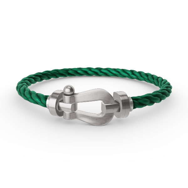 [Lumi Jewels]FORCE LARGE HORSESHOE NO DIAMOND BRACELET SILVER