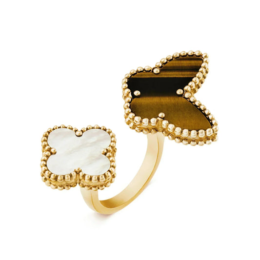 [Lumi Jewels]LUCKY BETWEEN THE FINGER RING